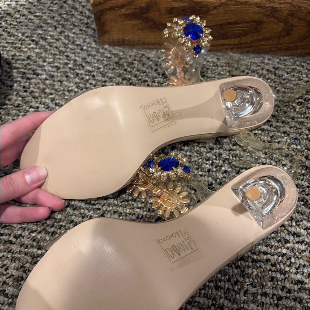 🎁Akira size 9 new years ever Gem Heels - Picture 4 of 6